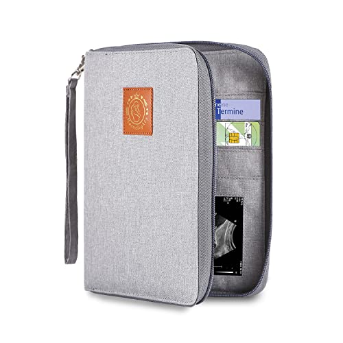 Couvertures De Passeport De Maternité, Couverture De Carte De Vaccination, Sac Organisateur De Grande Capacité, Sac De Documents Comme Cadeau Pour Les Femmes Enceintes Ou Les Femmes Au Foyer Cover