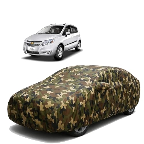 Image of Sulfar 100% Waterproof Car Body Cover for Chevrolet Sail Hatchback - Triple-Stitched Dustproof UV, Heat & Rain Protection with Mirror Pockets, Full-Bottom Elastic & Free Storage Bag - All-Weather Indo