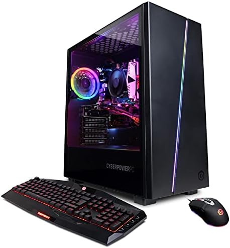 CyberpowerPC Gamer Grasp Gaming Desktop Laptop, AMD Ryzen 7 3700X 3.6GHz, 16GB RAM, 500GB SSD + 1TB HDD, NVIDIA GeForce RTX 3060 12GB, Home windows 10 Dwelling