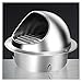 ZXCASDF Grille d'Aération Ronde,Bouche d'Extraction INOX Ronde Conduit Aérateur d'air, Grille de Ventilation avec Un Filet Anti-Insectes Mural Bouches Aeration,110mm/4.33in