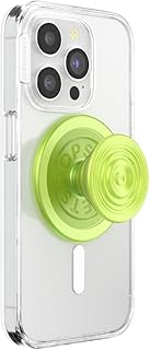 PopSockets Japan - ポップソケッツ ジャパン PopGrip リップル イリデッセント アブサン MagSafe対応 携帯電話ホルダー ワイヤレス充電対応