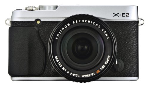 Fujifilm X-E2 Compact System Digital Camera Kit 16MP with 3.0-Inch LCD - Body Only (Silver)