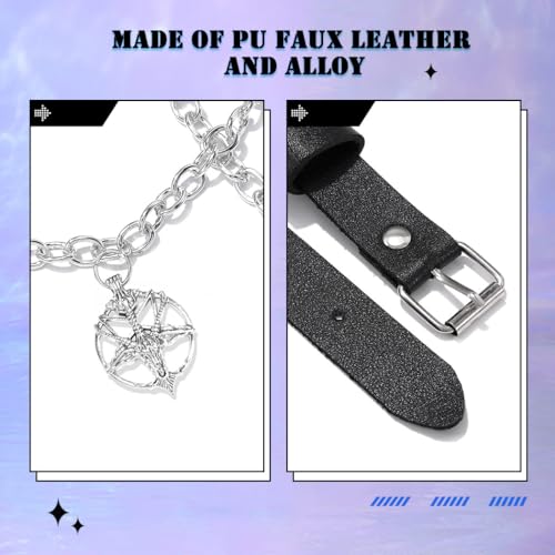 Bodiy Goth Leather Chest Chain Punk Rock Belts Fashion Harness for Women Costume Belts Cosplay Rave Accessory4