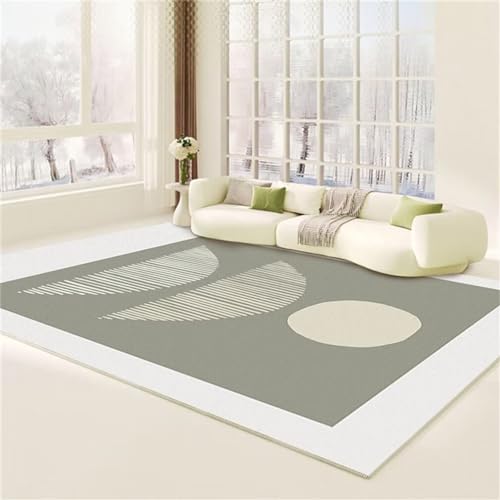 Tapis de salon lavable en machine moquette douce