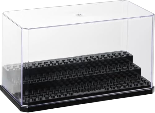 Neuytiky Vitrina Acrílica, Vitrina para Colecciones, Vitrina de Minifiguras, De Protección Antipolvo para Figuras De Acción, Coleccionables, Almacenamiento Doméstico ﻿