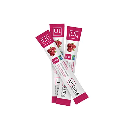 Image of Ultima Replenisher, Electrolyte Hydration Drink Mix, Raspberry, 20 Count Stickpacks Box - Sugar Free, 0 Calories, 0 Carbs - Gluten-Free, Keto, Non-GMO, Vegan