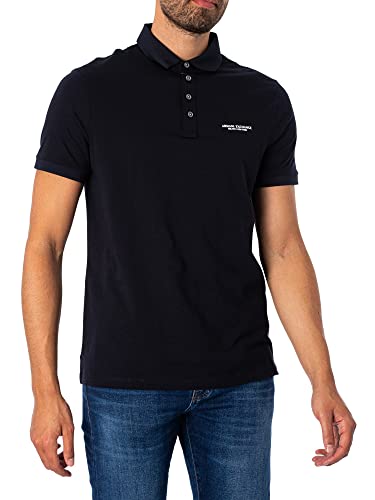 Armani Exchange 4 Buttons Polo, Bleu (Navy 1510), X-Large Homme