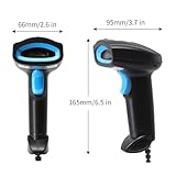 JIAN BOLAND Barcode Scanner USB 1D Wired CCD Barcode Reader Supports Screen Scan Bar Code Scanners for Store, Supermarket, Warehouse-U1 - Image 6