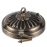 Auvent de plafonnier : cette plaque de recouvrement peut satisfaire différents styles de lumière, bon effet décoratif, support de luminaire