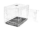 Vadigran 13832 Transportkäfig Faltbar Classic 76x48x55cm, L, Silber