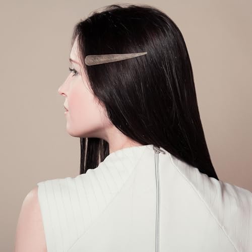 Pelo de acrílico resistente Homoyoyo juego de 6 pinzas portátiles de cuerno 7