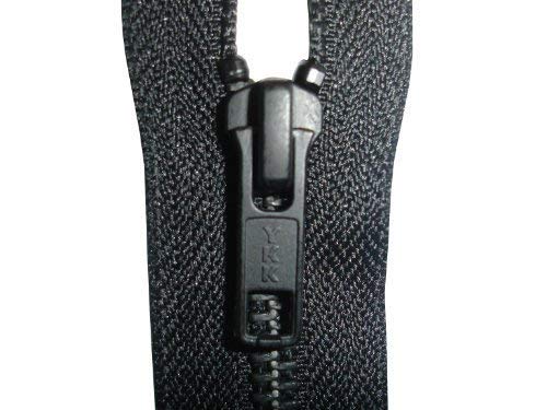 YKK Open End Zip - Black Metal Tooth/Finish - Heavy Duty - Hd-3-6/7/8/9/11/16/17/18/19/20/21/22/23/24/25/26/27/28/29/30/31/32/33/34/35/36/37/38/39/40 Inch (29 Inch (73.5 cm)) Black