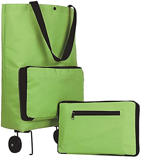 U-K Shopping Trolley with Wheels Easy Foldable Shopping Trolley with Wheels Foldable Shopping Bag Beautiful for Shopping Durable Useful and Practical Cute Design Practical Design and Durable