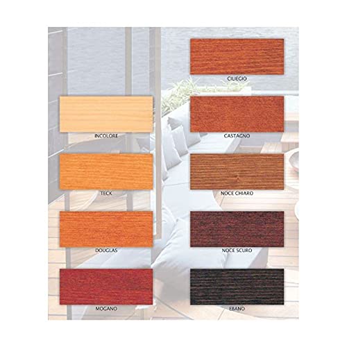 10lt | Impregnante SINTETICO SYNT SOLVENTE per legno - ELE SYN PRO (Trasparente)
