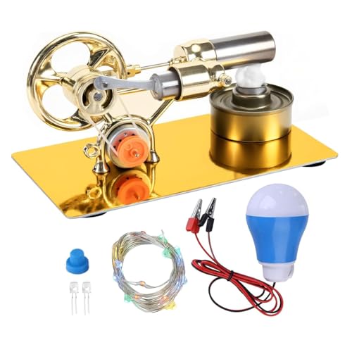 Moteur Stirling à air chaud MagicTech JY37 électricité modèle physique métal