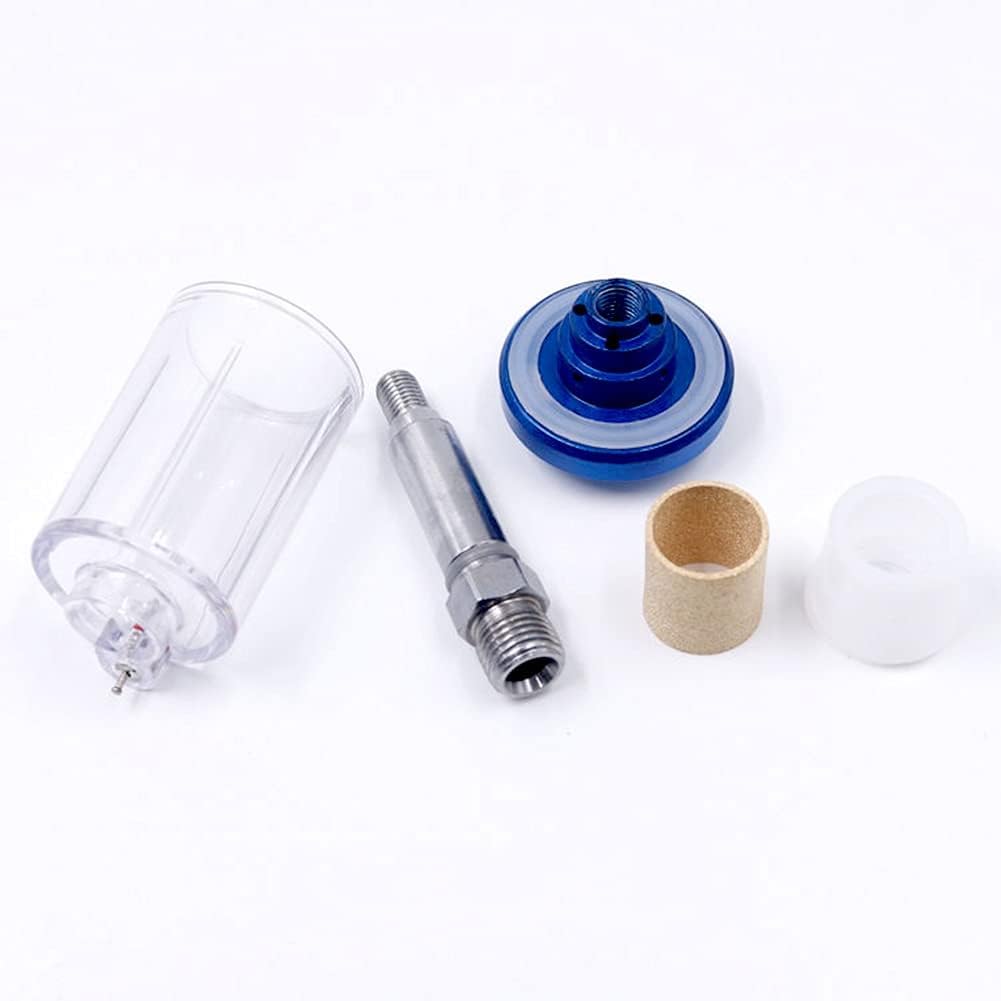 Joywayus 2PCS Water Oil Separator,1/4" NPT Inlet and Outlet Filter,Spray Gun Air Compressor Tools (Pack of 2)