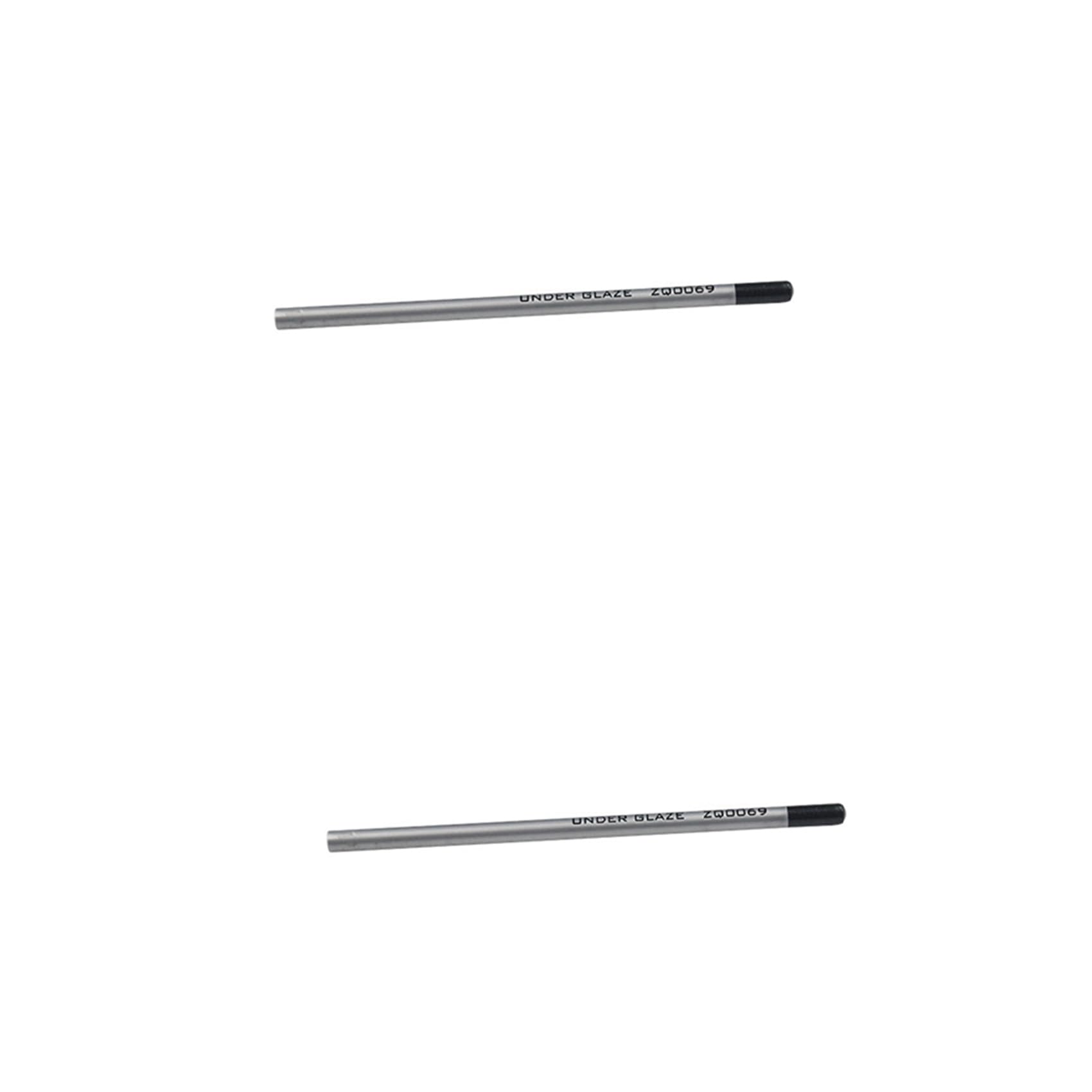 Exqufood 2X Black Underglaze Pencils, Underglaze Pencils for Pottery,Underglaze Pencil Underglaze Pencil for Pottery