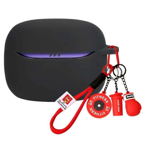 Image of Silicone Case Cover for JBLL Tune Beam 2 (Boxing Lanyard (Red))