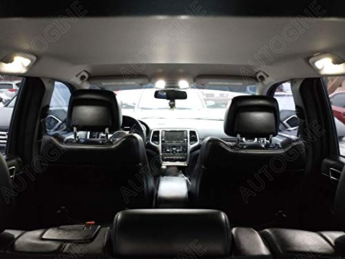 Kit de 11 focos LED interiores CANBUS para Jeep Compass miniatura 2