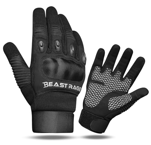 BEAST RAGE Guantes de Moto Táctiles