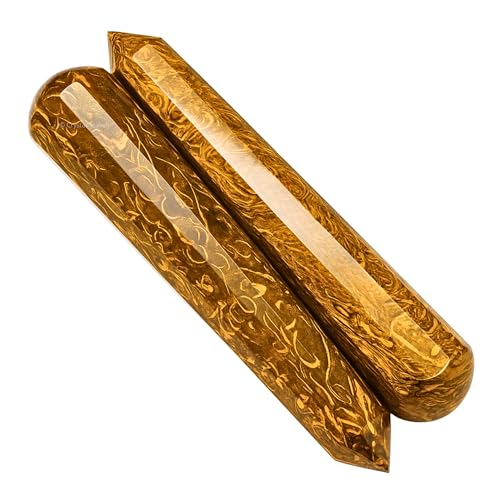 Image of Mariyam Jasper Crystal Wand - Pointed Crystal Wand for Energy Healing, Chakra Balancing, Meditation and Home Decor - Crystals and Healing Stones for Gift