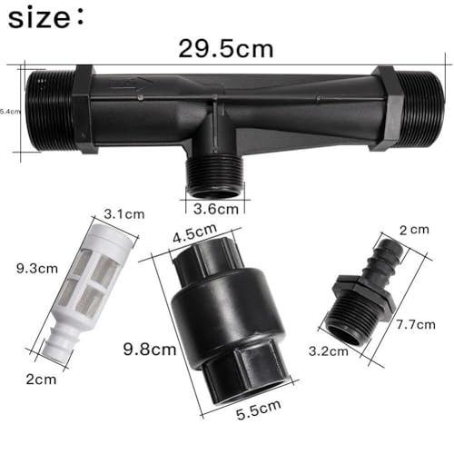 Applicateur en plastique compact Venturi FUBESK robuste pour irrigation - 3