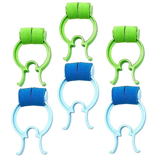 BELLIFFY Nose Clip Stopper for Snoring 6 Pack Nose Bleed Stoppers for Adults Comfortable Lightweight for Swimming
