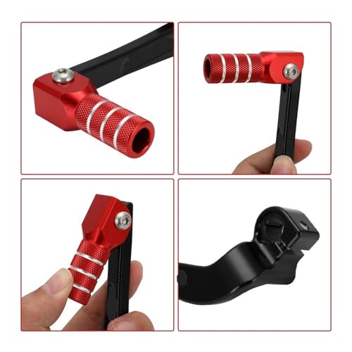 Levier Vitesse Moto Alu CNC Pointe Pliable CRF110F TTR110E - 7