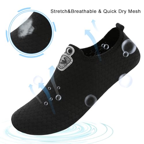 Image of Spesoul Womens Mens Water Shoes Quick Dry Beach Swim Shoes Barefoot Aqua Socks Outdoor Sand Socks for Pool River Diving
