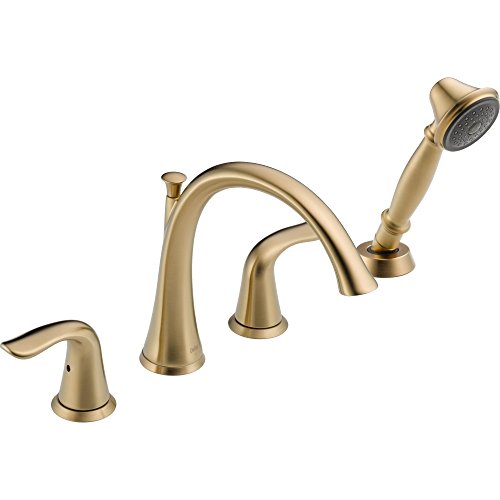 Delta Faucet T4738-CZ Lahara Roman Tub With Handshower Trim Champagne Bronze 9.25 x 26.00 x 9.25 inches