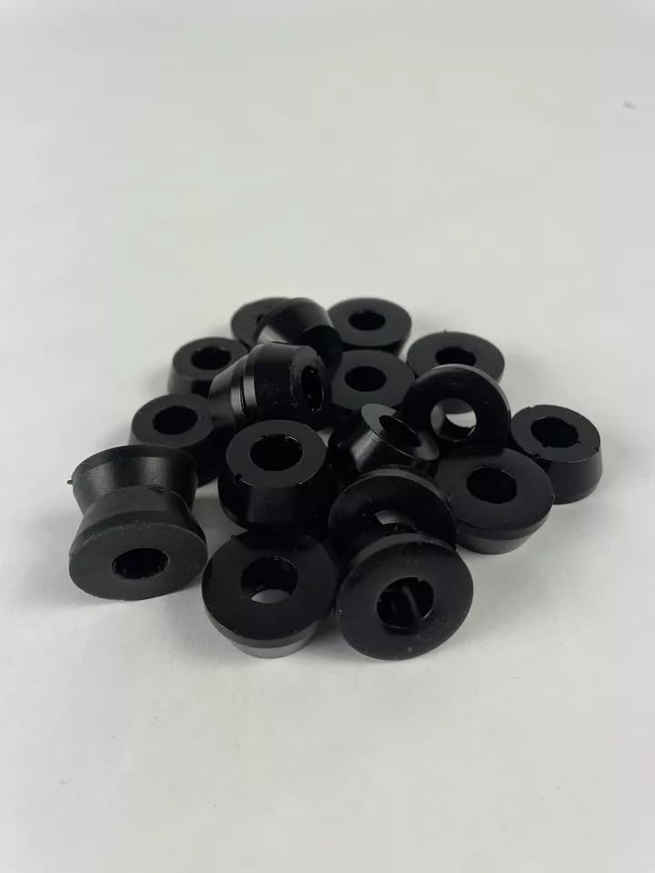 Skateboard Truck Top Bushing Black Replacement Kit Upper Bushings Bulk 20 Pieces