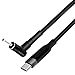 Strhowill PD 100W Type-C Male to DC4.0x1.35mm Cable,20V 5A Fast Charge Cord for AUAS Laptop S4300U S5100U S5300U X541SA X441S R417S Power Adapter Cable (0.5m/1.64ft)