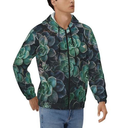 Veste à capuche EdWal zippée pour homme pour rester au chaud avec style