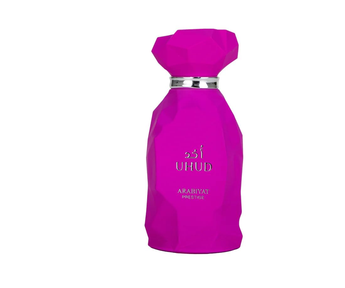 Arabiyat Prestige Uhud Eau de Parfum, Parfum Unisexe pour Femme et Homme, 100 ml Fabriqué aux Émirats Arabes Unis