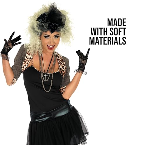Fun Shack 80s Fancy Dress for Women Rock Star Costumes, 80's Fancy Dress  Women, 1980s Costume Womens, 80s Costume 3X-Large - BigaMart