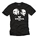 Camiseta Negra Hombre - Chemical Bros - Breaking Bad Talla L