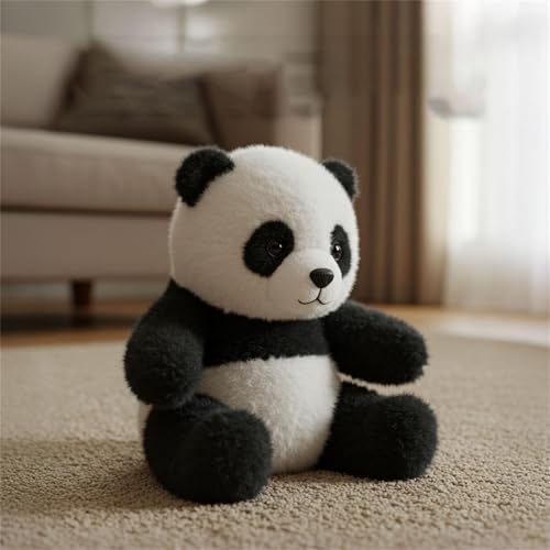 Panda de peluche de apoyo emocional con movimiento realista y piel ultrasuave para mayor comodidad y curación