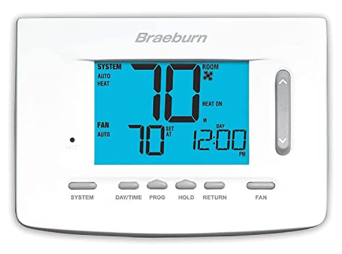 Braeburn 7500 Universal Wireless Programmable Thermostat For Home Heating And Cooling, Digital Thermostat Kit With Control Module, Supply Air Sensor And Wholesalehome Cloth #TOP5