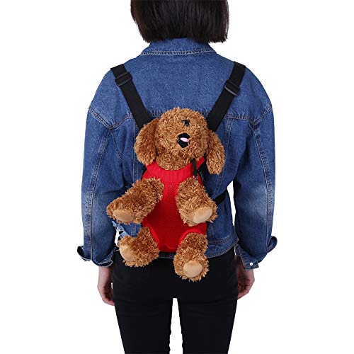 RASTKY Mochila Portadora Mascota De Moda Mochila De Cinco Agujeros Bolsa De Red Portadora De Pecho - Artículos para Mascotas//Transportadores y Productos De Viaje/ (S)