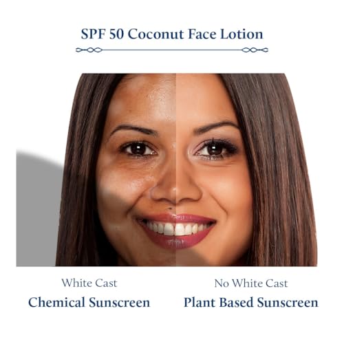 Blue Nectar Coconut Sunscreen SPF 50 Lotion | No White Cast, Plant Based Photostable Sunscreen with Vitamin C for Skin Brightening (18 Herbs, 50ml) - Image 5