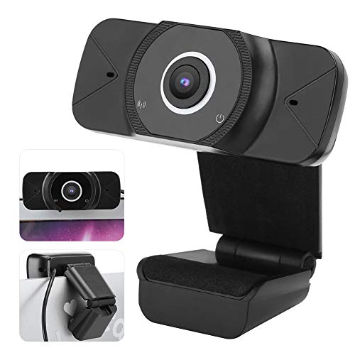 Zunate Webcam HD 1080P, Weitwinkel-Laptop-Desktop-PC-Kamera, USB-Webkamera Plug-and-Play-Webcam mit Rauschunterdrückendem Mikrofon für Videoanrufe, Spiele, Aufnahmen und Konferenzen – Bild 6