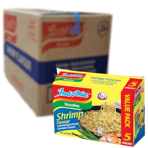 INDOMIE - Instant Noedels Garnalen 5-pack - 8x 5 X 70 GR - Multipack