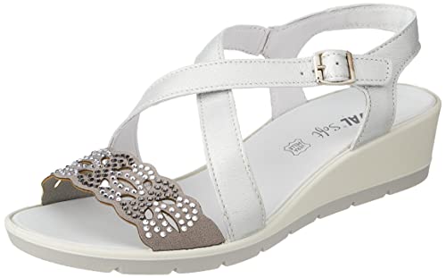 Sandale cale Enval Soft femme d.bleu ciel pour marcher sans douleur