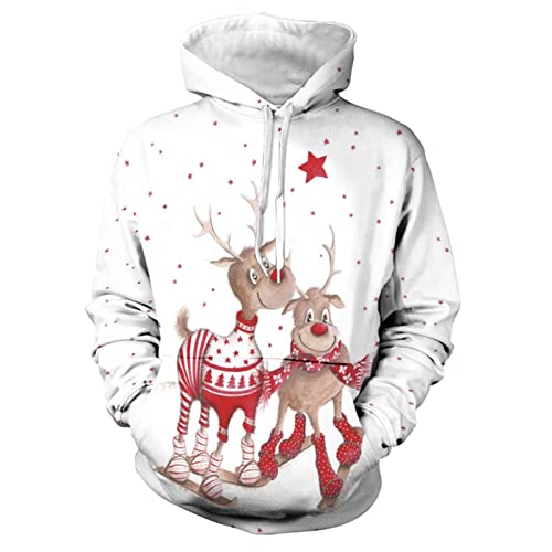 Womens Fleece Lined Hoodies Pullover Christmas Crewneck Pullover Pullover Blouse Tops Scoop Neck Basic Layer Stretchy Shirts #TOP6