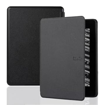Capa Kindle 11ª Geração 2024 e 2022 (C2V2L3 e RS23CV) - Rígida - Sistema de Hibernação - Fechamento Magnético (Preto)