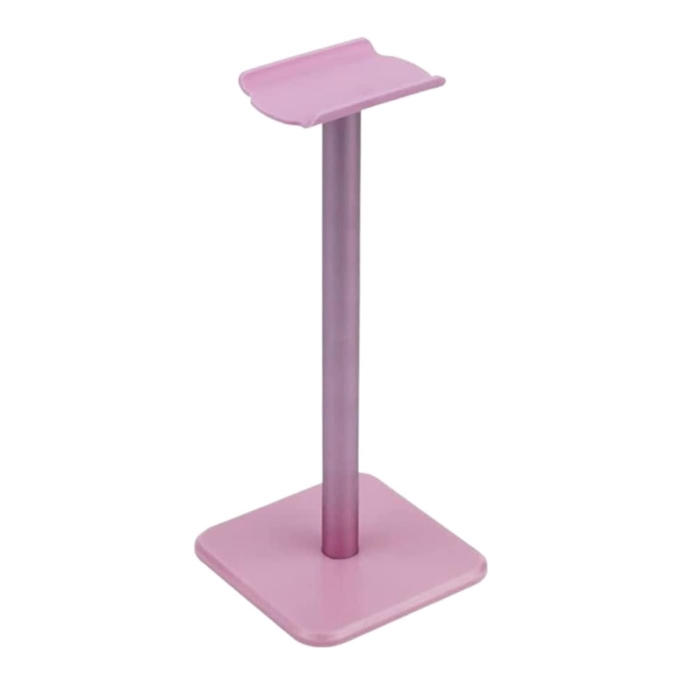 Stojak na słuchawki, Wieszak na słuchawki Kreatywny stojak Klasyczny aluminiowy wspornik Oszczędź miejsce Stojak(Pink)