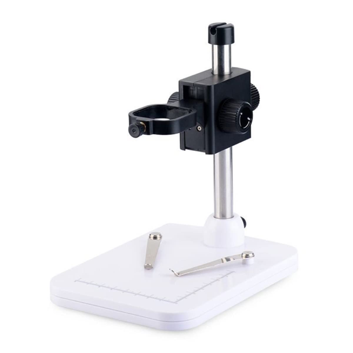 Kit di accessori per microscopio 8 LED 1000X Microscopio digitale zoom Vetrini per microscopio