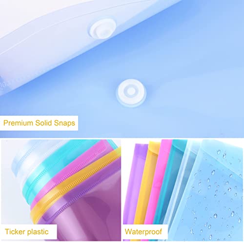 Raccoglitore Tasca a 6 Fori，Borse con Cerniera a