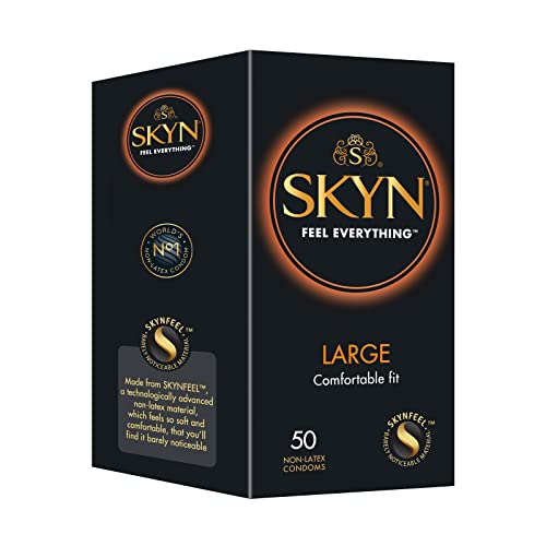 SKYN Large, Preservativos Sin Látex De Talla Grande (50Uds)
