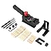 Produktbild Bohren Führen 38pcs / set Holz Dübel Gerade loch Jig Bohrer Holzbearbeitung Zimmerei Stellungsregler Locator DIY Werkzeug MEHRWEG VERPACKUNG